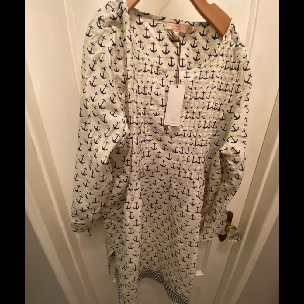 Pink Chicken Brand NWT Anchor Tunic Size S